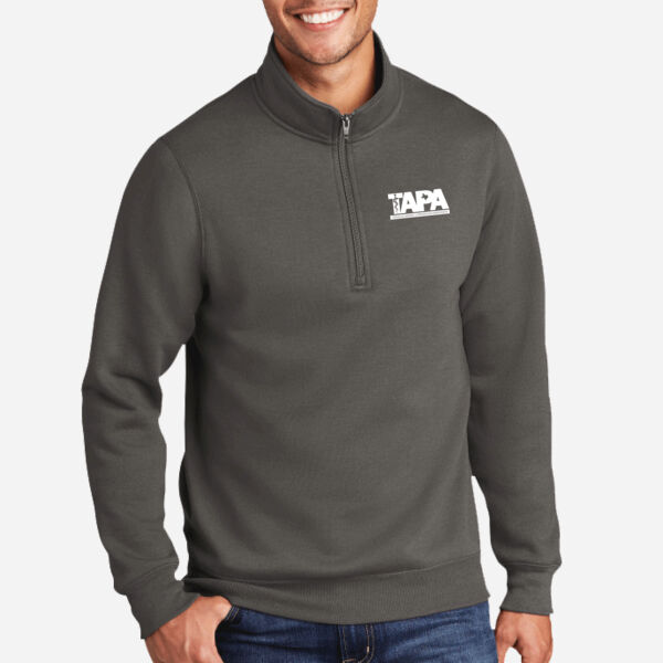 Fleece 1/4 Zip Pullover Sweatshirt Thumbnail