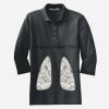 Women's Silk Touch 3/4 Sleeve Polo Thumbnail