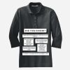 Women's Silk Touch 3/4 Sleeve Polo Thumbnail