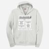 EcoSmart ® Full Zip Hooded Sweatshirt Thumbnail